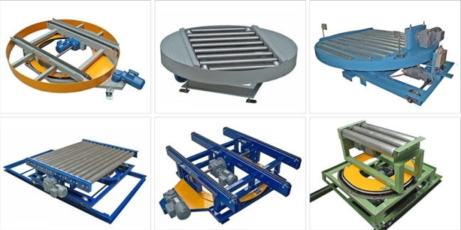 頂升旋轉(zhuǎn)同步輥筒輸送機