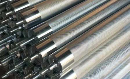 輥筒滾花加工廠家，輥筒鍍鋅加工，重型輥筒加工